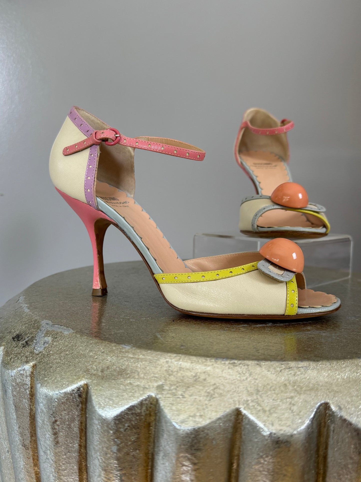 MOSCHINO - Pastel Cheap & Chic Vintage Heels