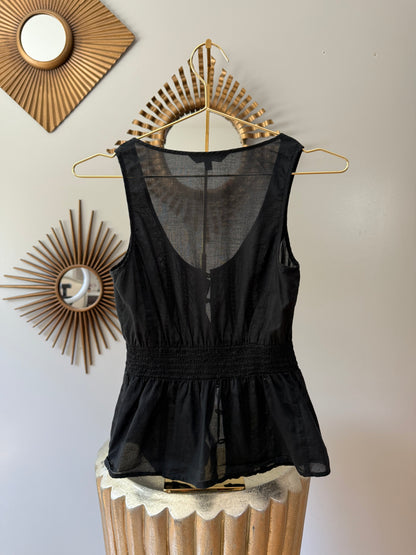 Express - Black Sleeveless Top
