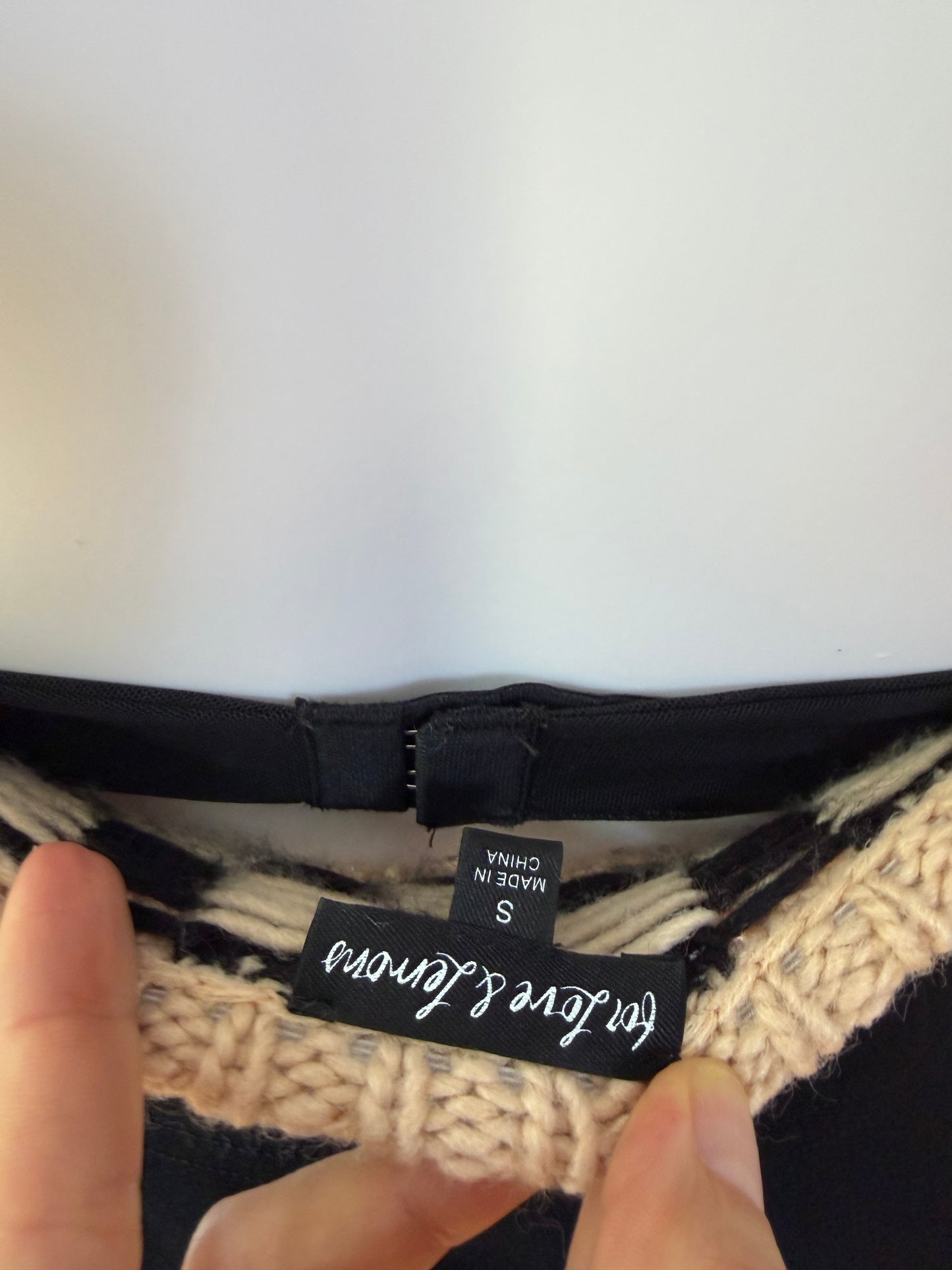 For Love & Lemons - Tan Lana Bustier Crop Top