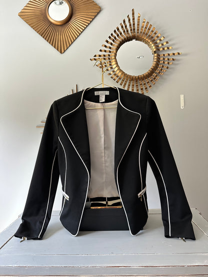 H&M - Black and White Blazer