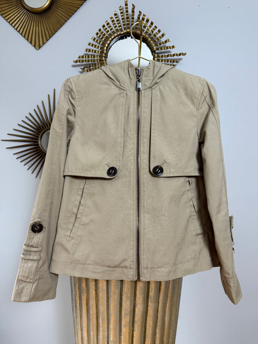 Kenneth Cole - Tan Swing Peacoat
