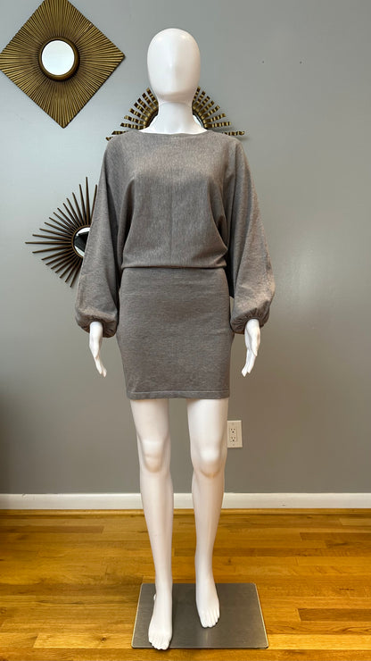 Lulu’s - Gray Sweater Dress