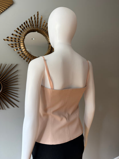 Zara - Peach Bustier Top