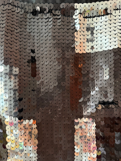 Express - Black Sequin Mini Skirt