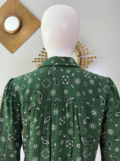 Rails - Green Jesabel Bandana Shirt