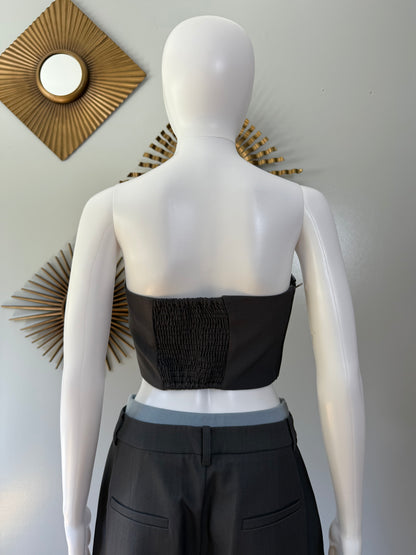 La Lune Du Ciel - Grey Tube Top & Pants Set