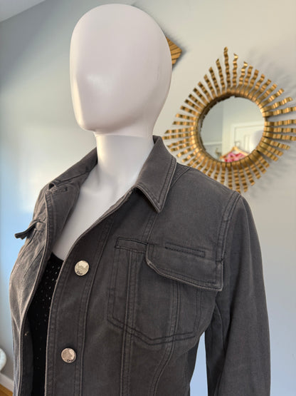 Dior - Vintage Gray Denim Long Jacket