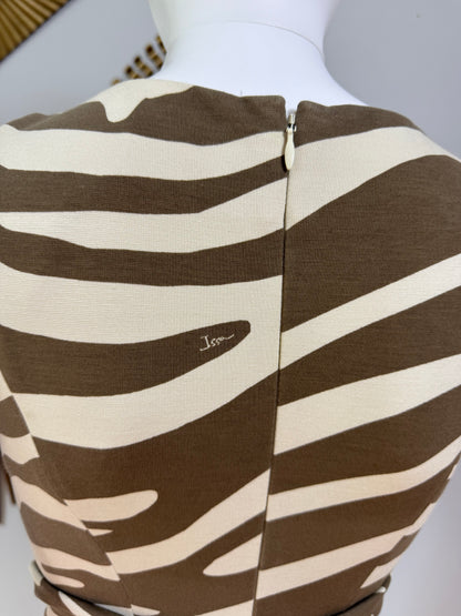 Banana Republic- Brown Zebra Print Dress
