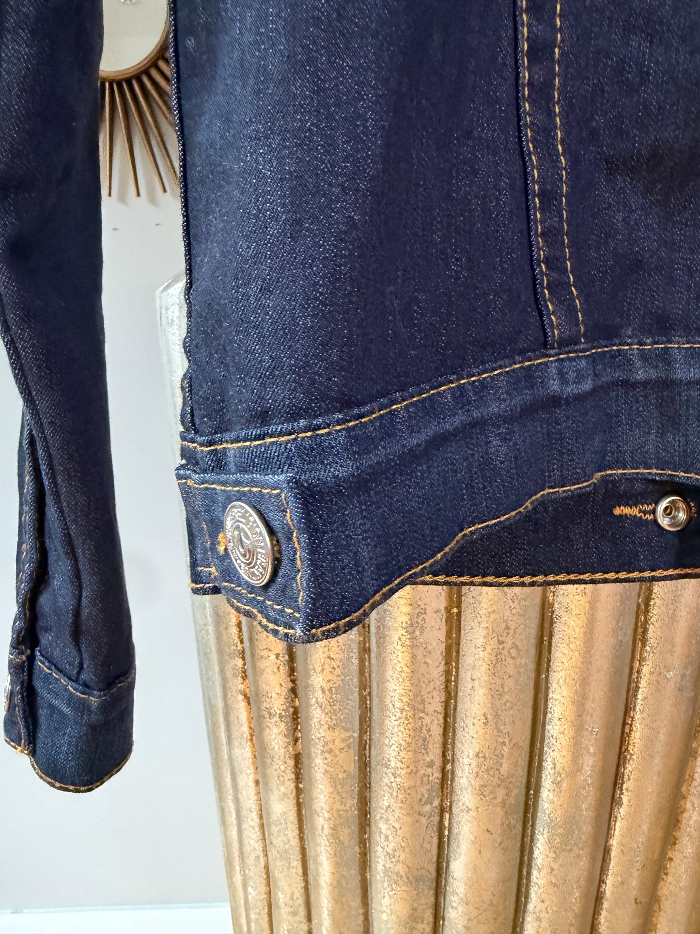 True Religion - Dark Blue Jean Trucker Jacket