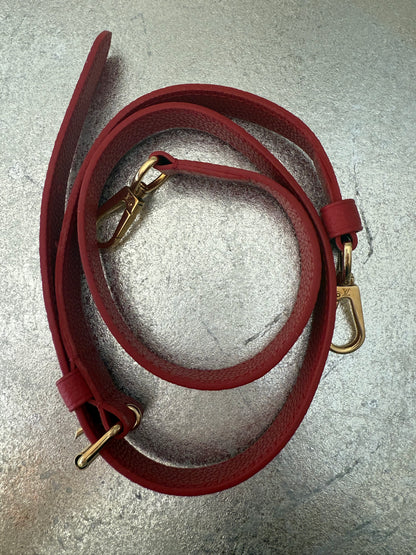 Louis Vuitton - Red Double V Leather Bag