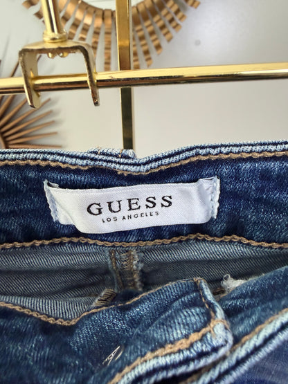 Guess - Blue Denim Pencil Skirt