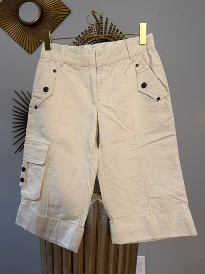 Diesel - Cream Cargo Shorts