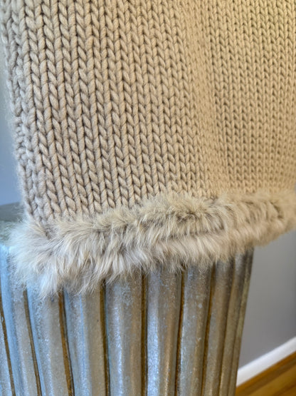 Love Sex Money - Tan Wool Sweater Vest