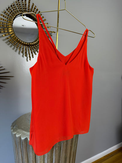 Topshop - Orange Sleeveless Top