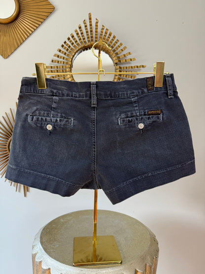 7 For All Mankind - Blue Denim Shorts