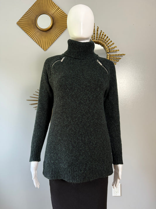 Michael Kors - Green Long Sleeve Sweater