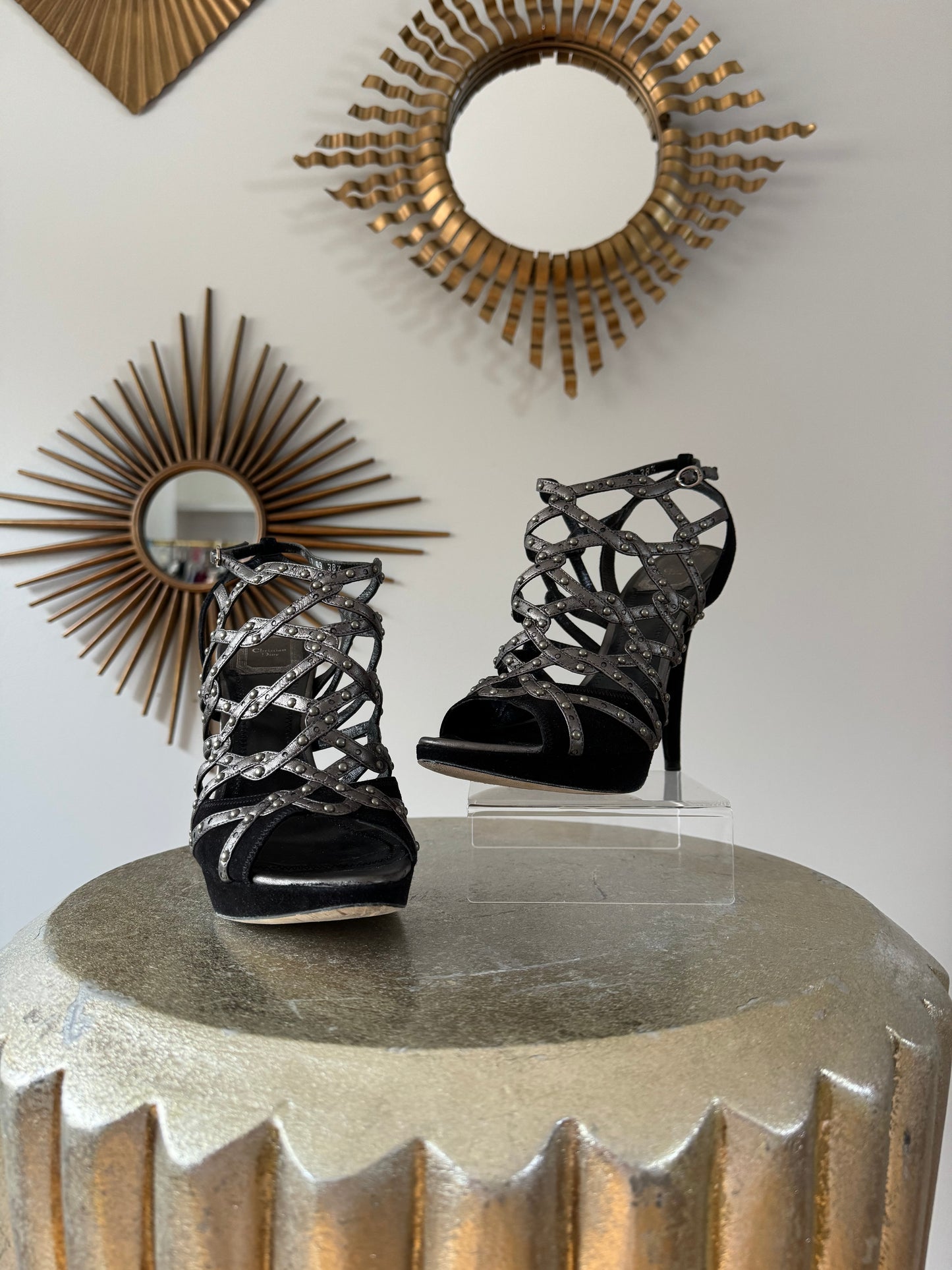 Christian Dior - 2009 Dior Cartagena Cage Sandals (Ready to Wear Collection)