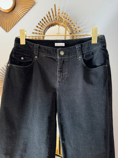 Liz Claiborne - Black Audra Corduroy Pants
