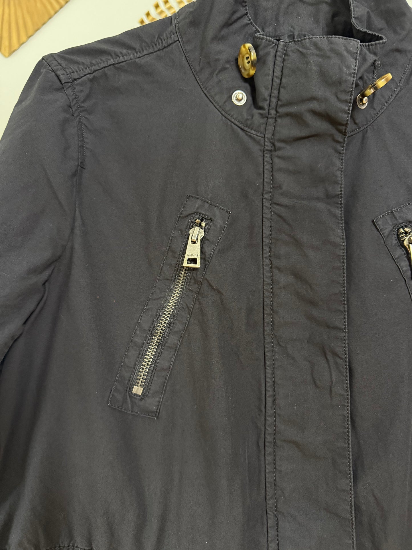 Levi’s- Black Parachute Utility Jacket