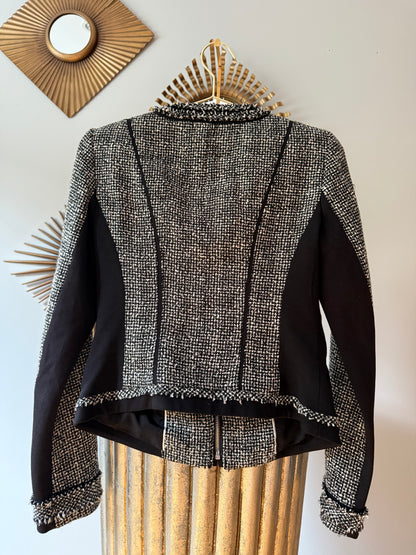 White House Black Market- Black Tweed Jacket