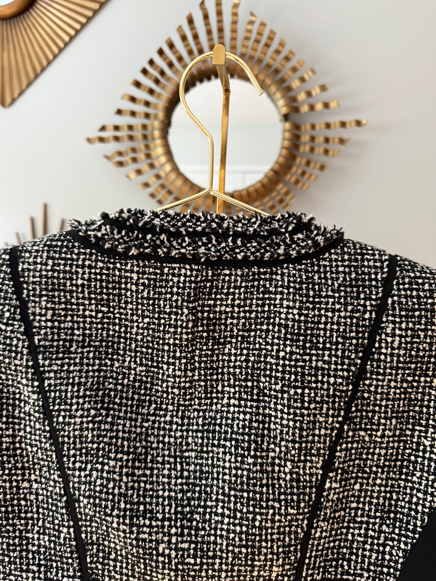 White House Black Market- Black Tweed Jacket