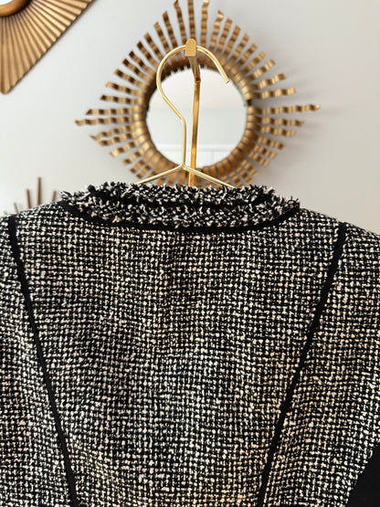 White House Black Market- Black Tweed Jacket