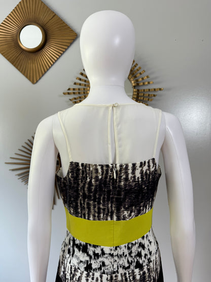BCBGMaxAzria - Black Printed Tara Dress