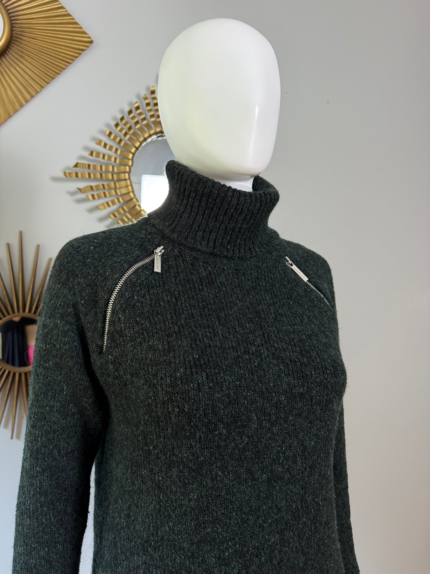 Michael Kors - Green Long Sleeve Sweater