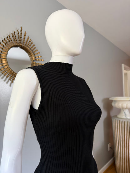 ZARA - Black Mini Bubble Dress w/ Open Back