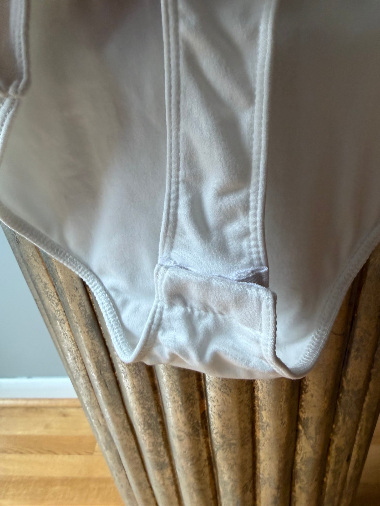 Lulu’s - White Asymmetrical Bodysuit