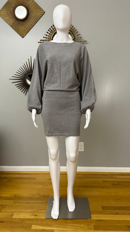 Lulu’s - Gray Sweater Dress