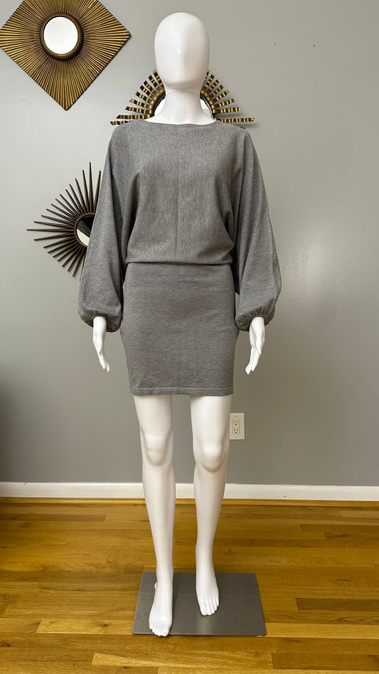Lulu’s - Gray Sweater Dress