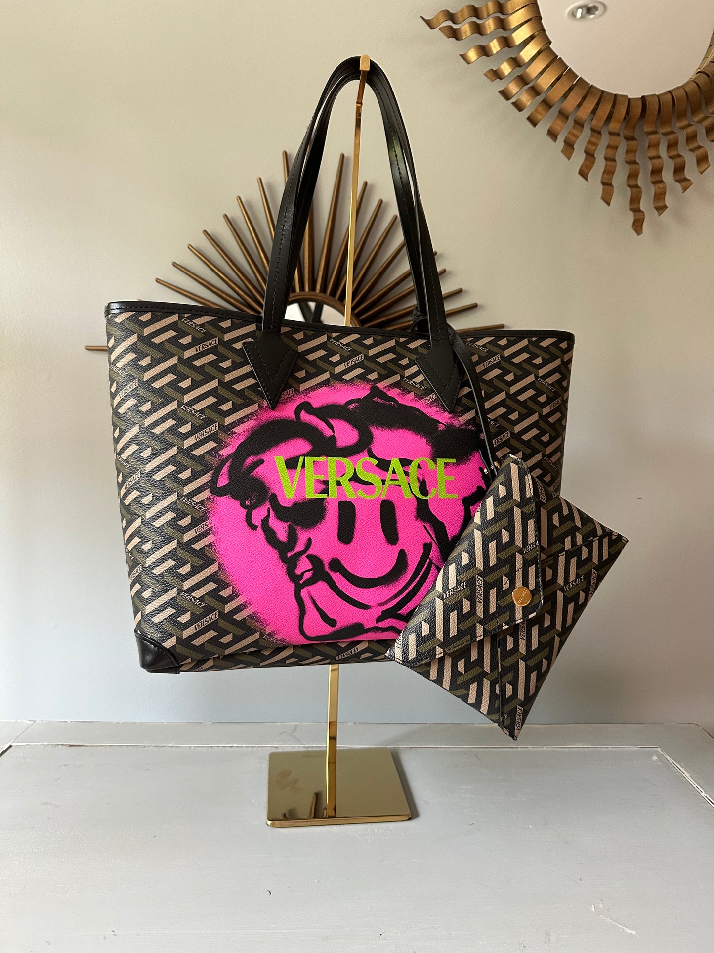 Versace - Medusa Smiley Tote Bag