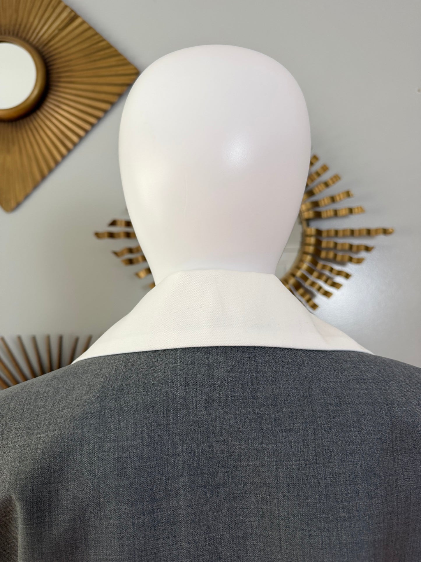 Nana Jacqueline - Grey Charloteen Jacket & Harper Skirt Set