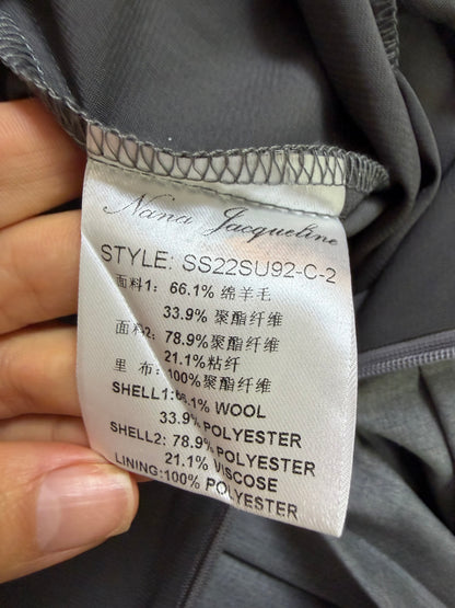 Nana Jacqueline - Grey Charloteen Jacket & Harper Skirt Set