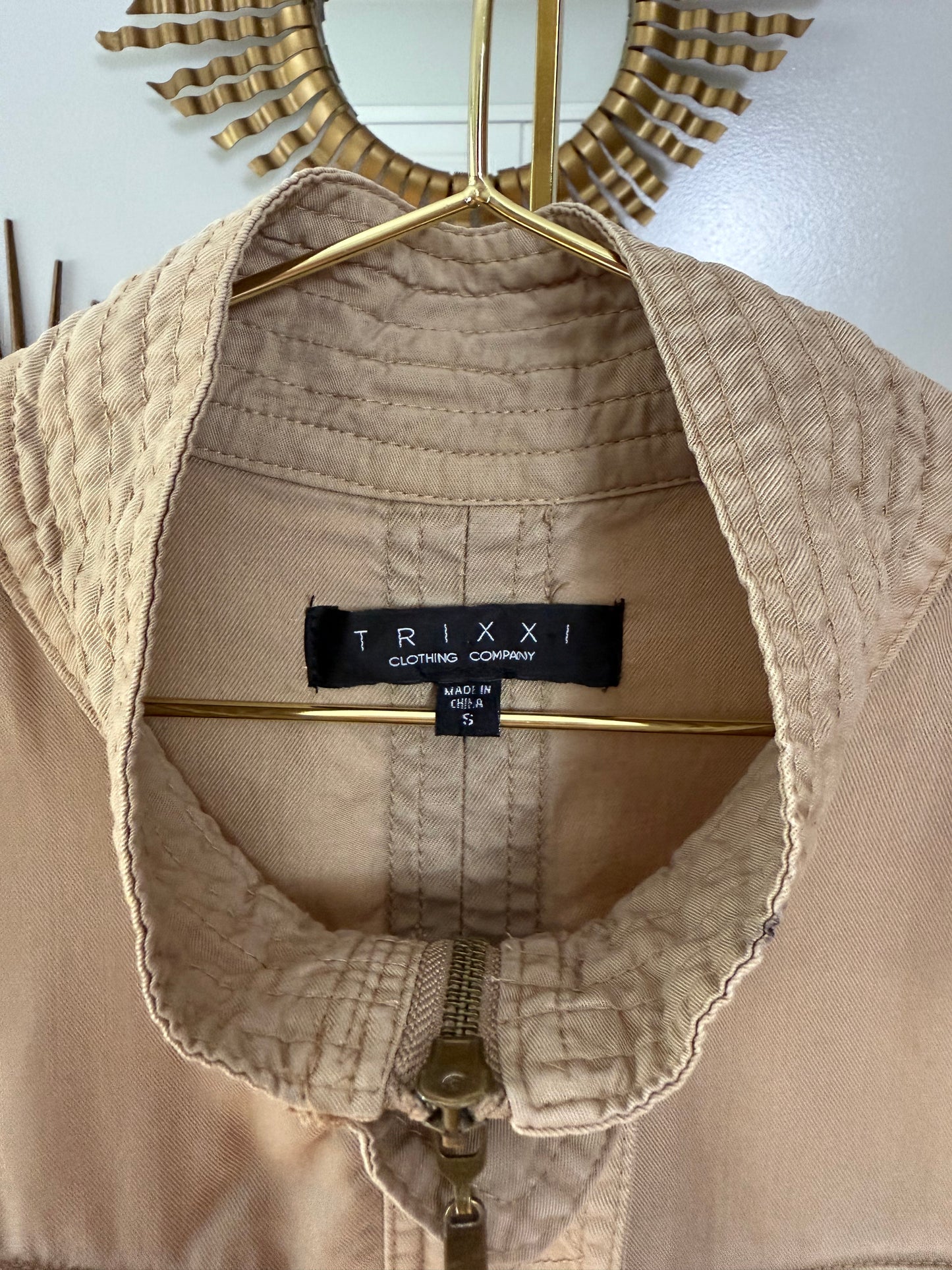 Trixxi - Tan Utility Jacket