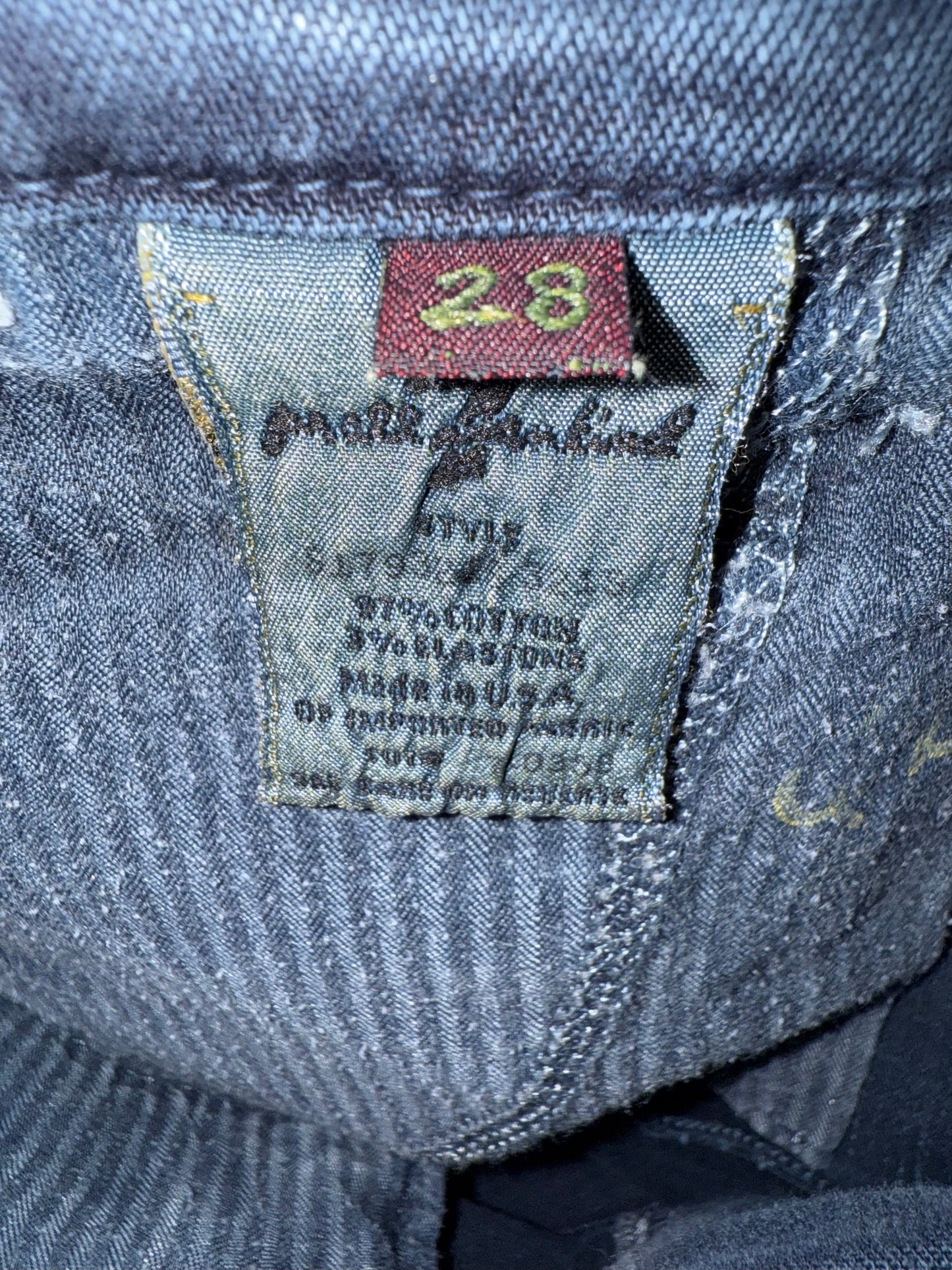 7 For All Mankind - Blue Denim Shorts