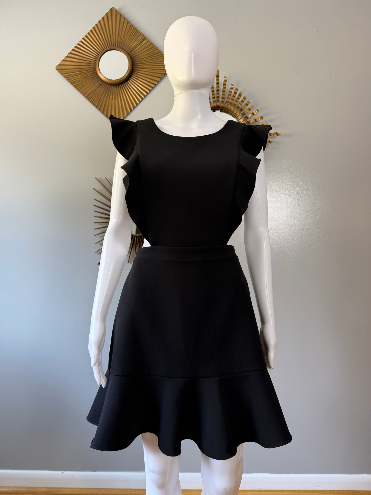 BCBGMaxAzria - Black Nicole Cutout Dress