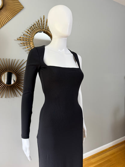 ZARA - Black Cut Out Nilit & Basf Maxi Dress