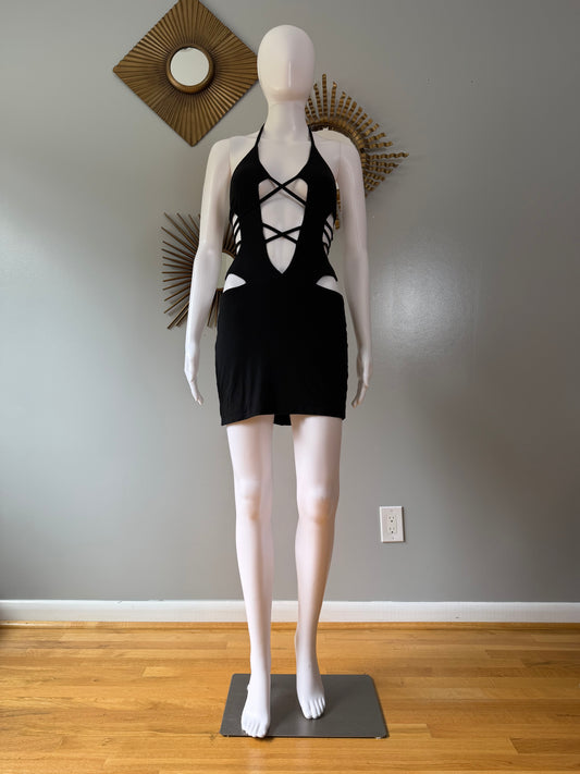 Superdown - Black Anastasia Cut out Mini Dress