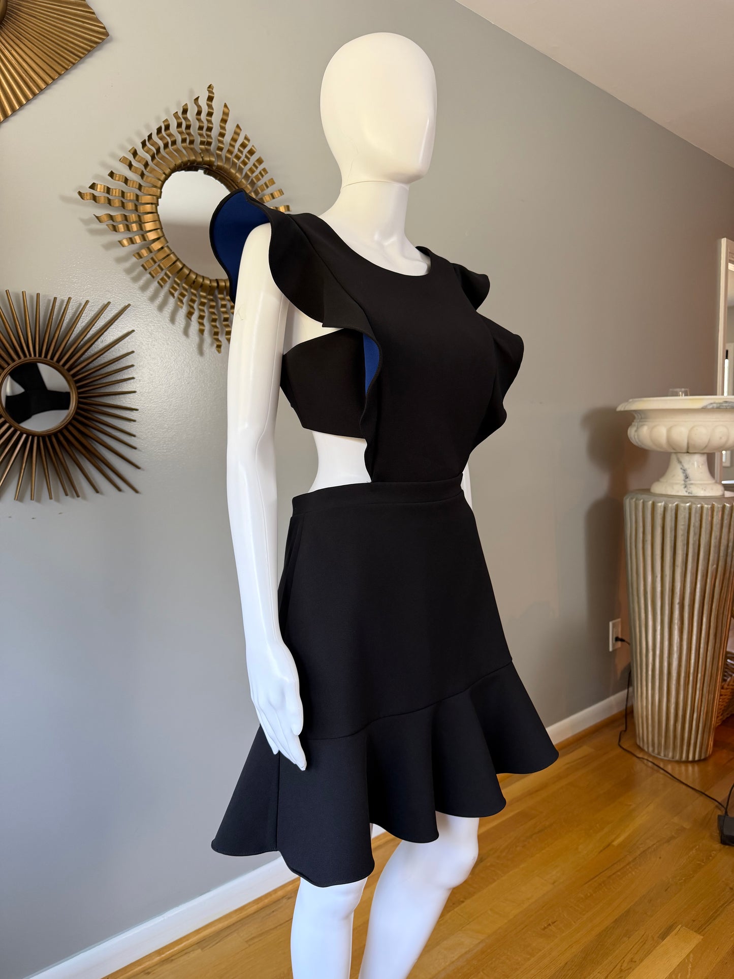 BCBGMaxAzria - Black Nicole Cutout Dress