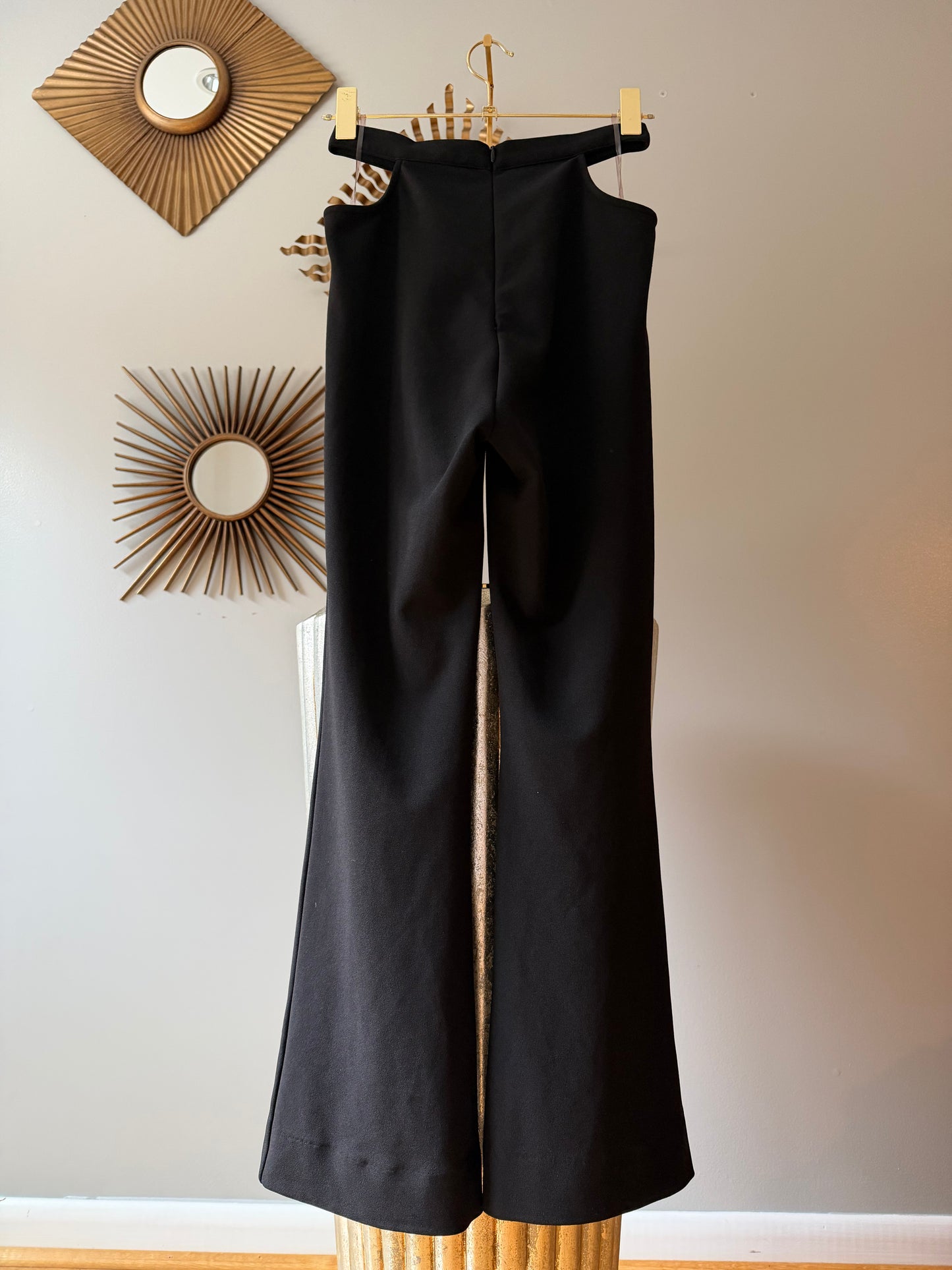 Meshki - Black Quinn Cutout Pants