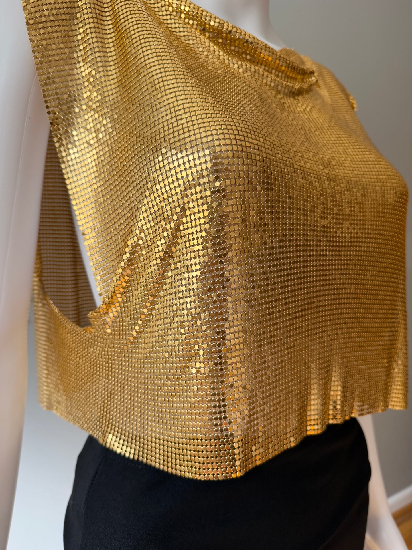 Gold Chainlink Top