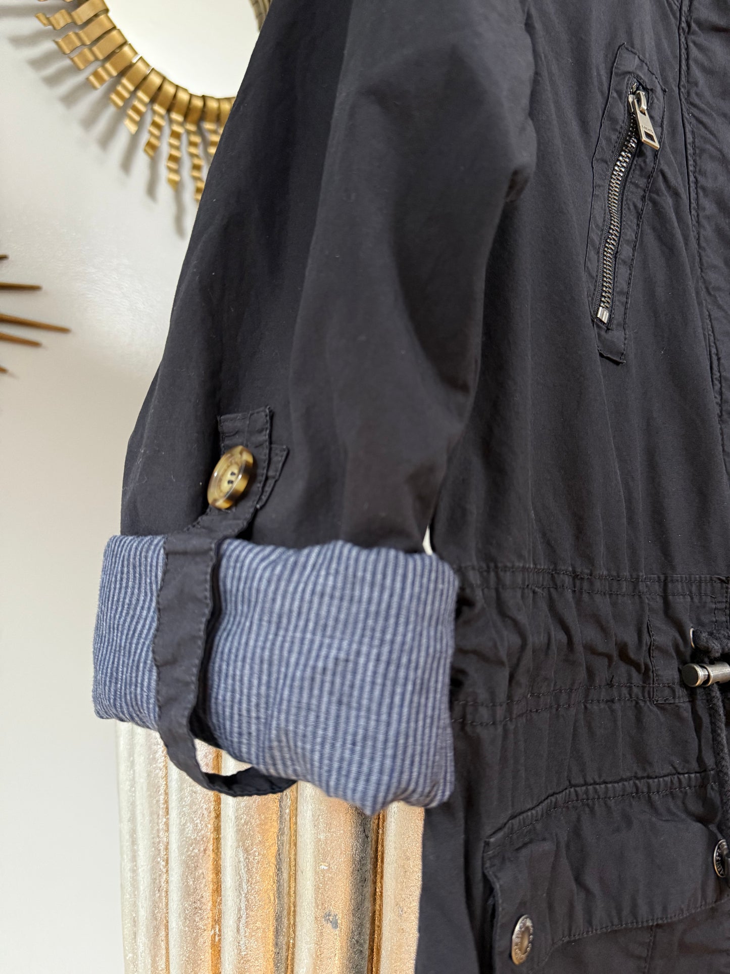 Levi’s- Black Parachute Utility Jacket