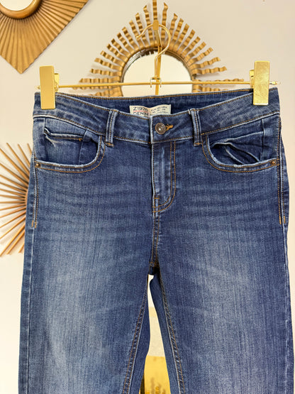 ZARA - Dark Blue Flare Jeans