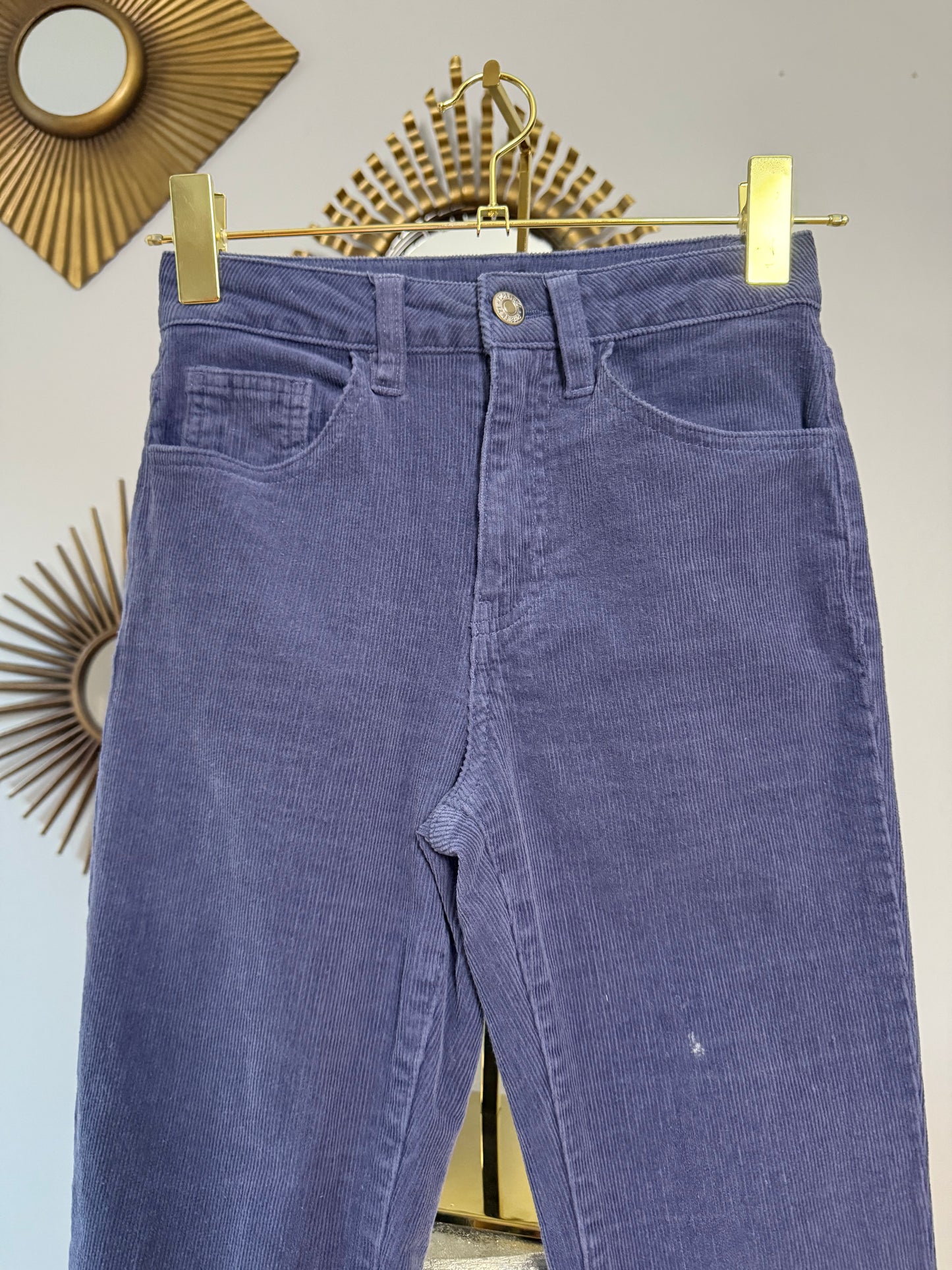 Forever 21 - Blue Corduroy Flare Pants