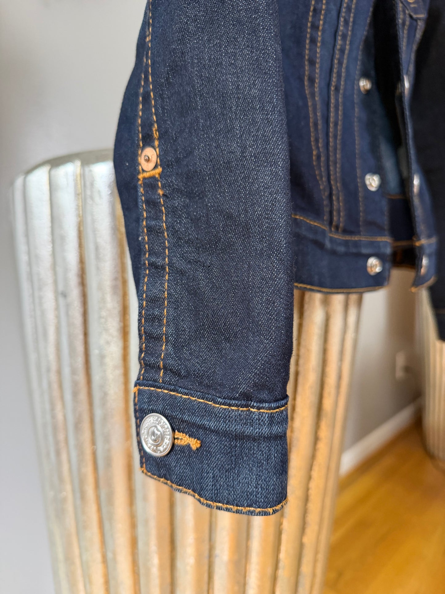 True Religion - Dark Blue Jean Trucker Jacket