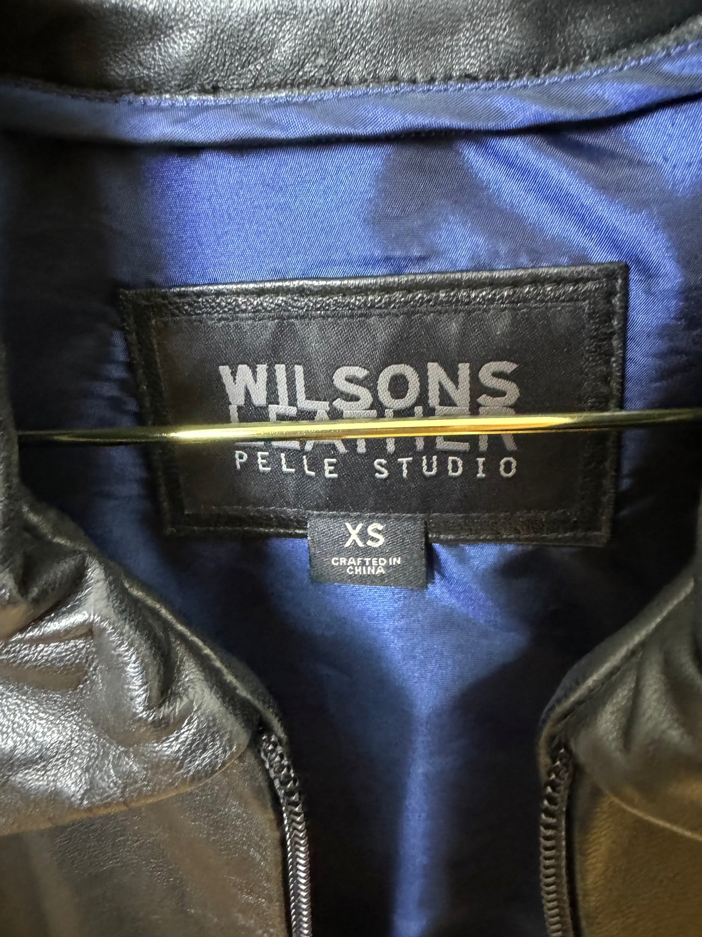 Wilsons Leather - Black Leather Jacket