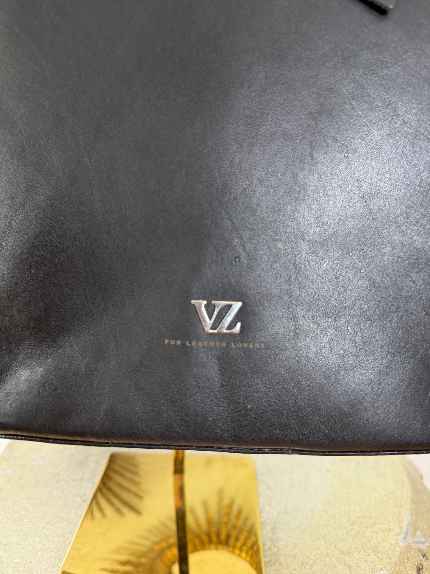Velez - Black Leather Tote