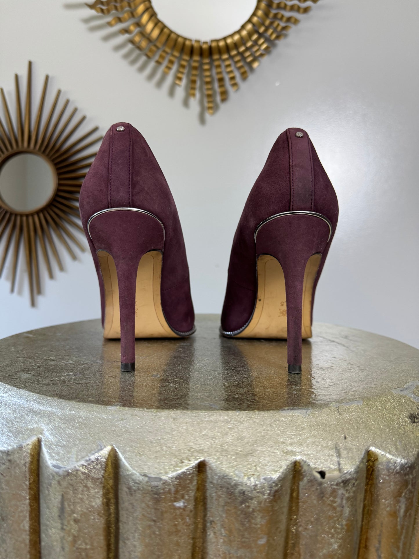 BCBGeneration - Wine Harleigh Suede Pump